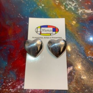 brinco de coração